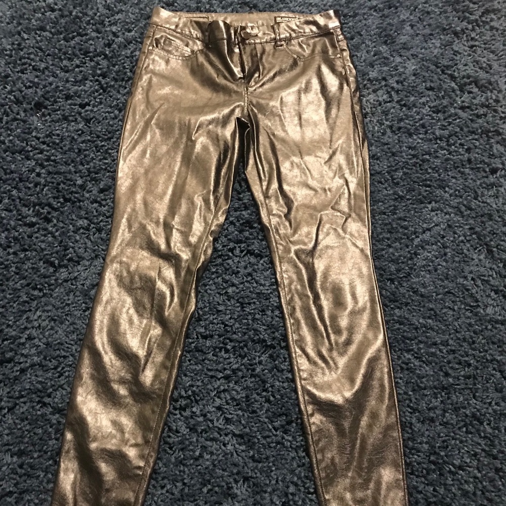 Black Leather Pants